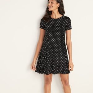 Old Navy Polka Dot Swing Dress size M